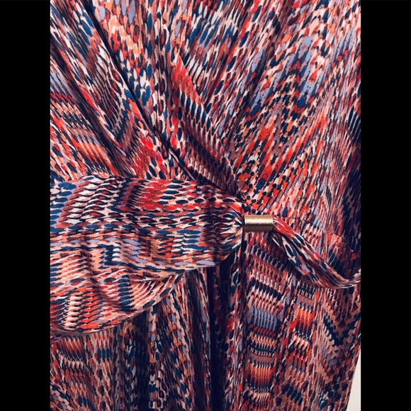 Anthony Richards Print Dress With Waist Detail - Picture 4 of 7